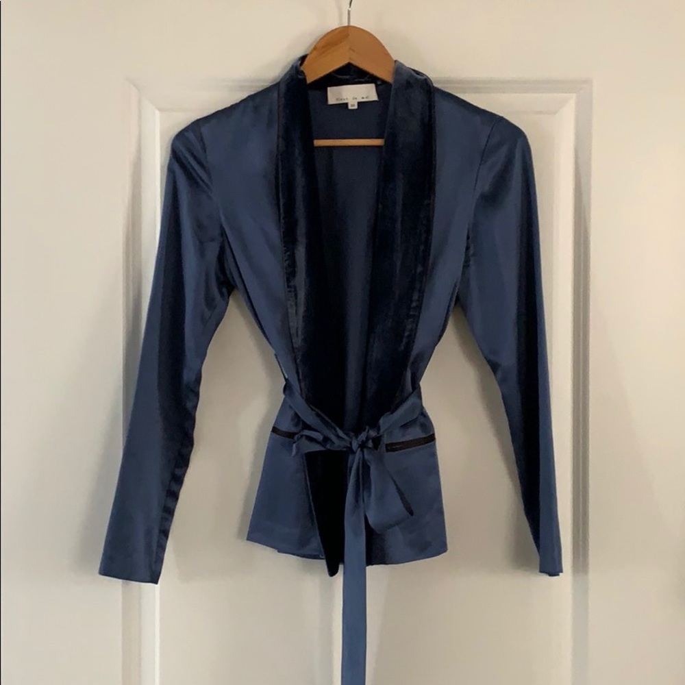 Fleur du Mal silk blazer